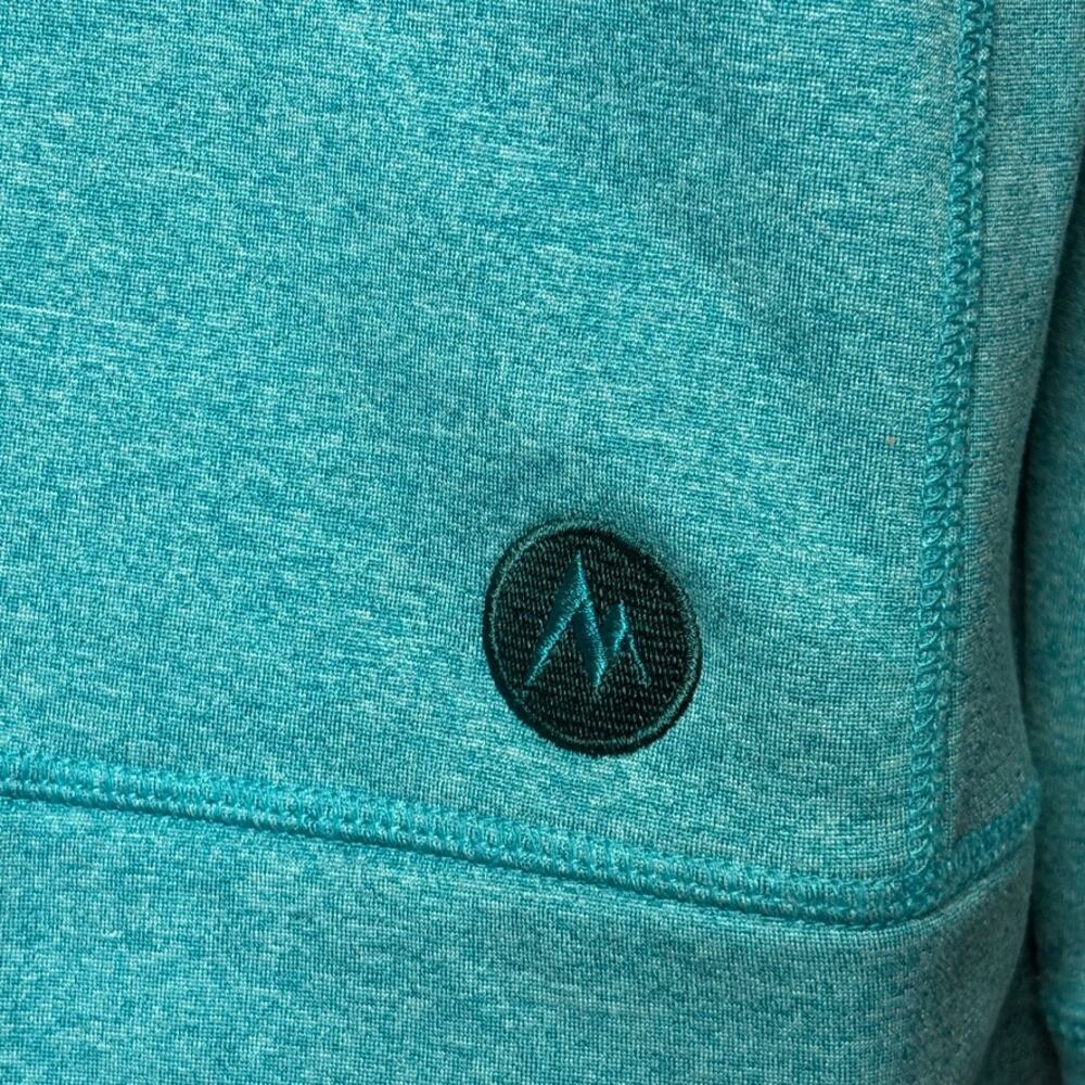 Marmot Teal Fleece Line Full Zip Running Jacket Womens Sz L - Picture 5 of 10